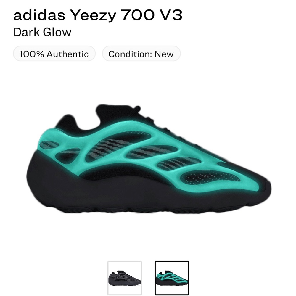 adidas Yeezy 700 V3 Dark Glow
